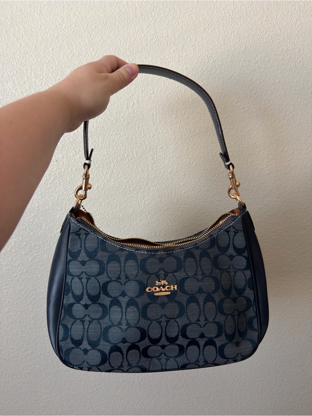Coach Denim Hobo Bag